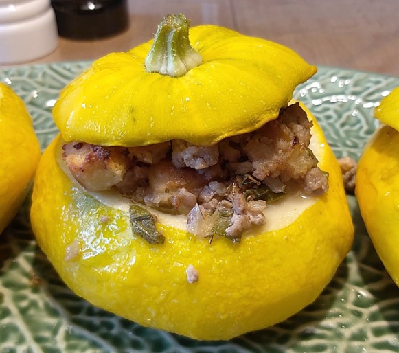 Runde squash fyldt med gode&nbsp;sager