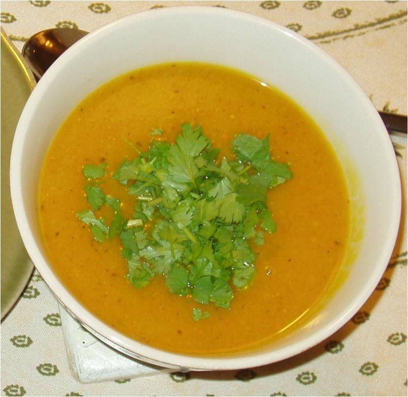 Varm og krydret&nbsp;hokkaido-suppe