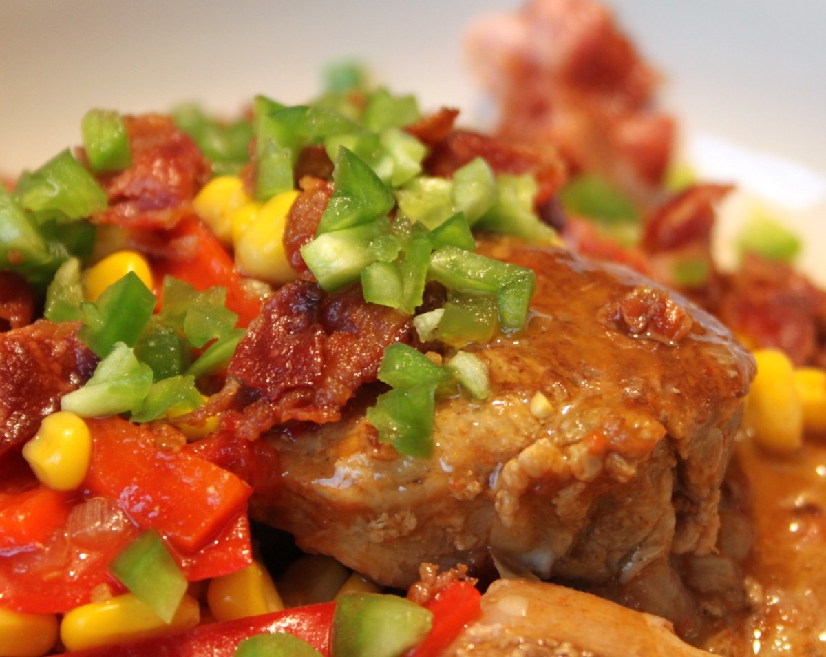 Langtidssimrede nakkekoteletter med&nbsp;barbecue