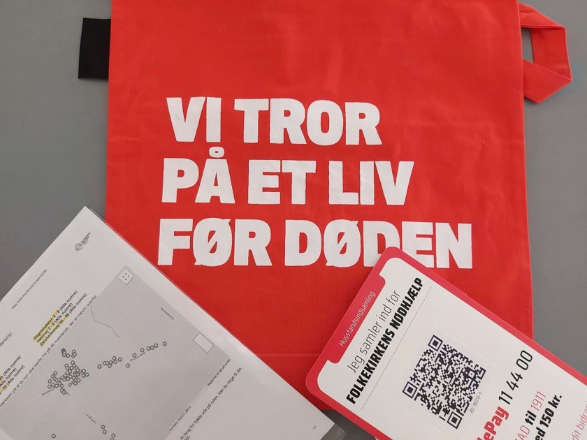 Indsamling til Folkekirkens Nødhjælp