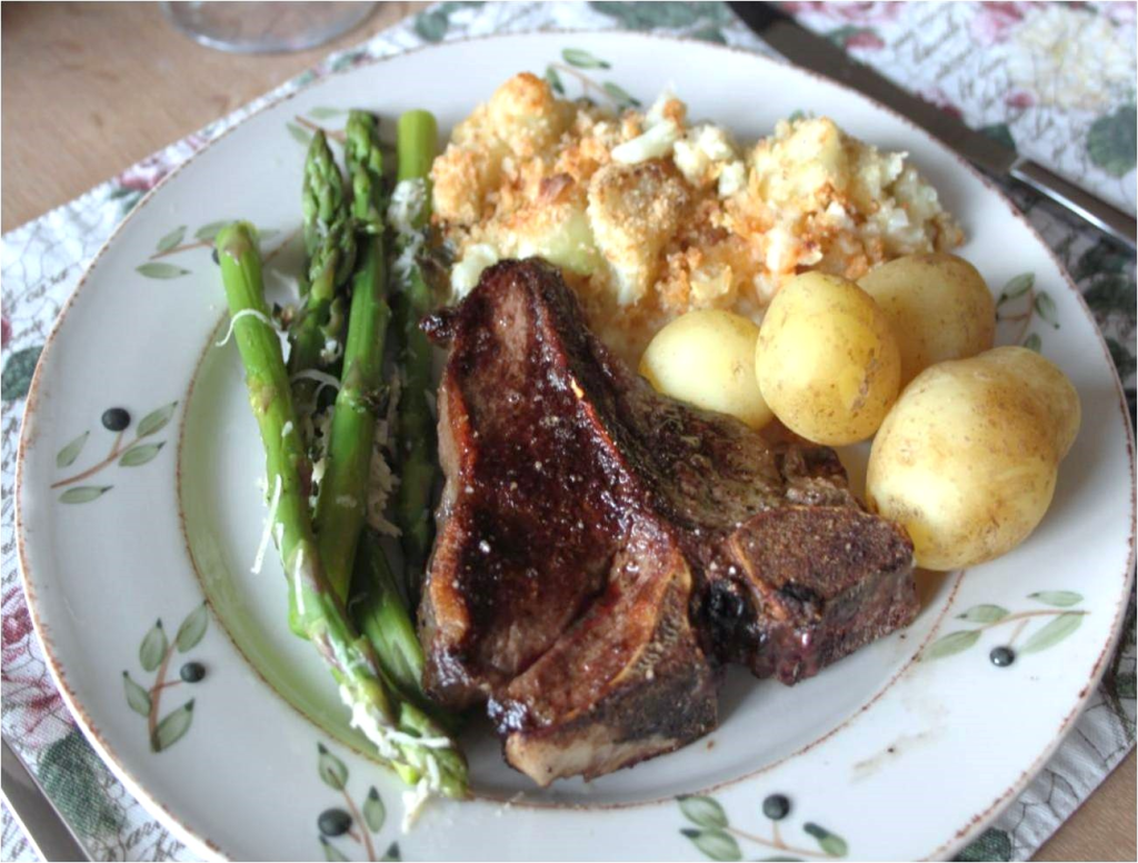 Blomkål bagt i ovn med sprødt låg