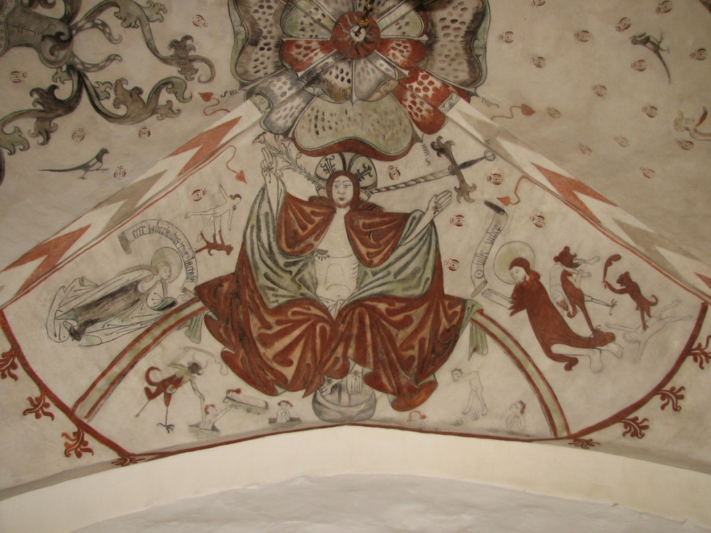 Kalkmaleri i Maria Magdalene kirke