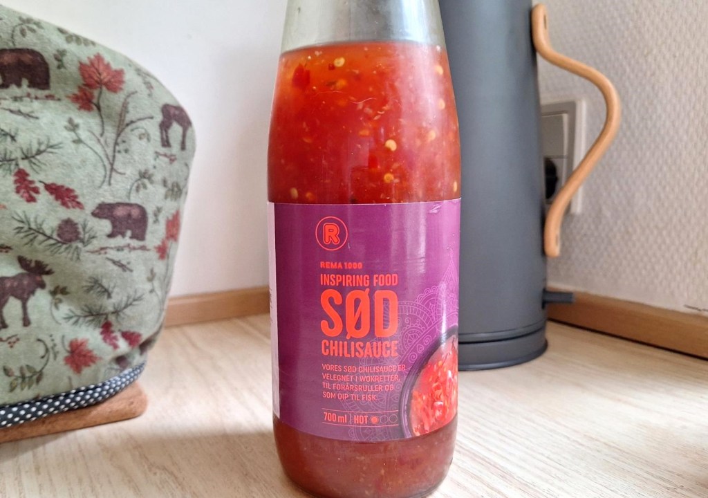 Sød chilsovs på flaske