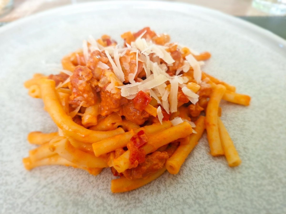 Pastaret med de lækre, italienske&nbsp;salsiccia