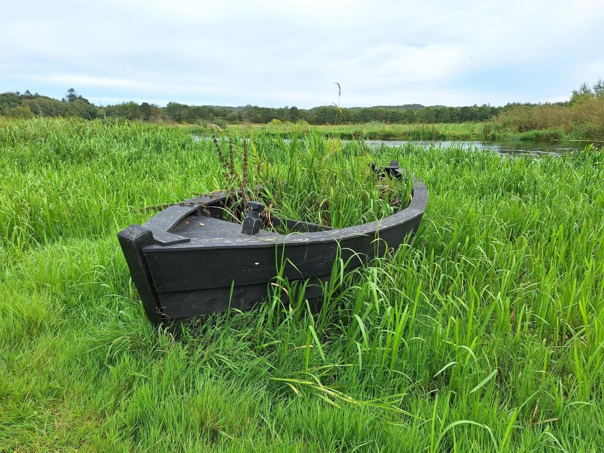 Fra Gudenåen ved Svostrup Kro