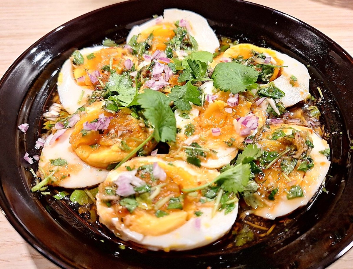 Asiatisk marinerede æg