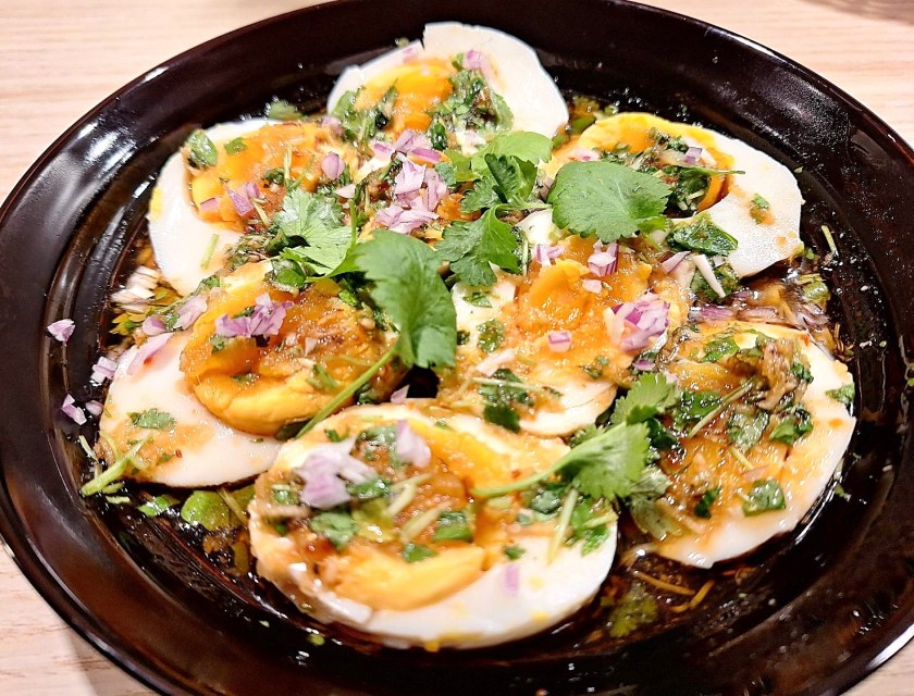 Asiatisk marinerede æg