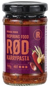 Rød karrypasta