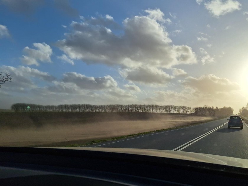 Jordstorm på Norddjurs