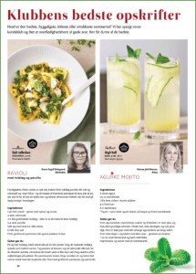 Opskrift i Kop & Kandes blad