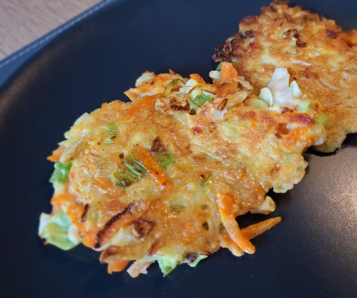 Spidskålspandekager - okonomiyaki på jysk