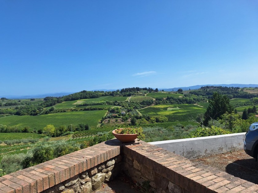 Udsigt i Toscana