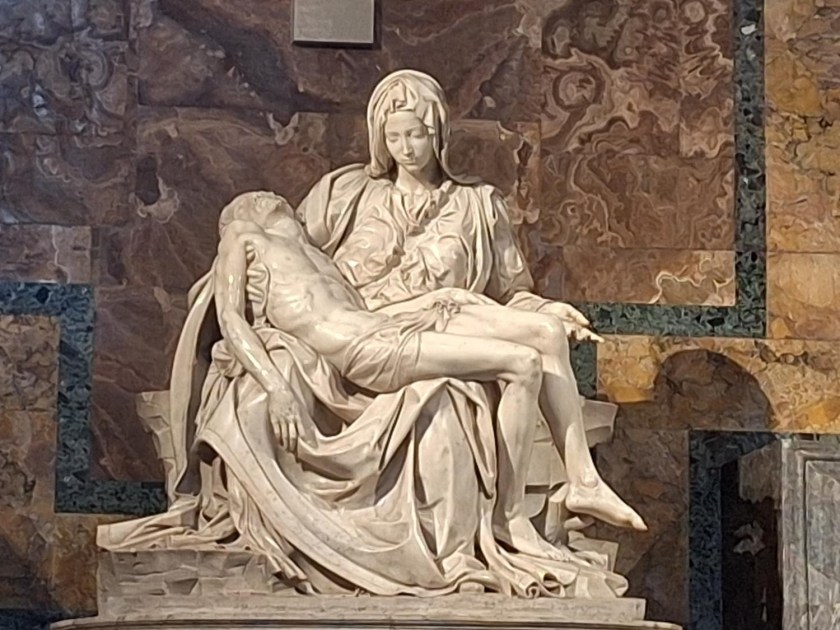 Michelangelos pieta i Peterskirken